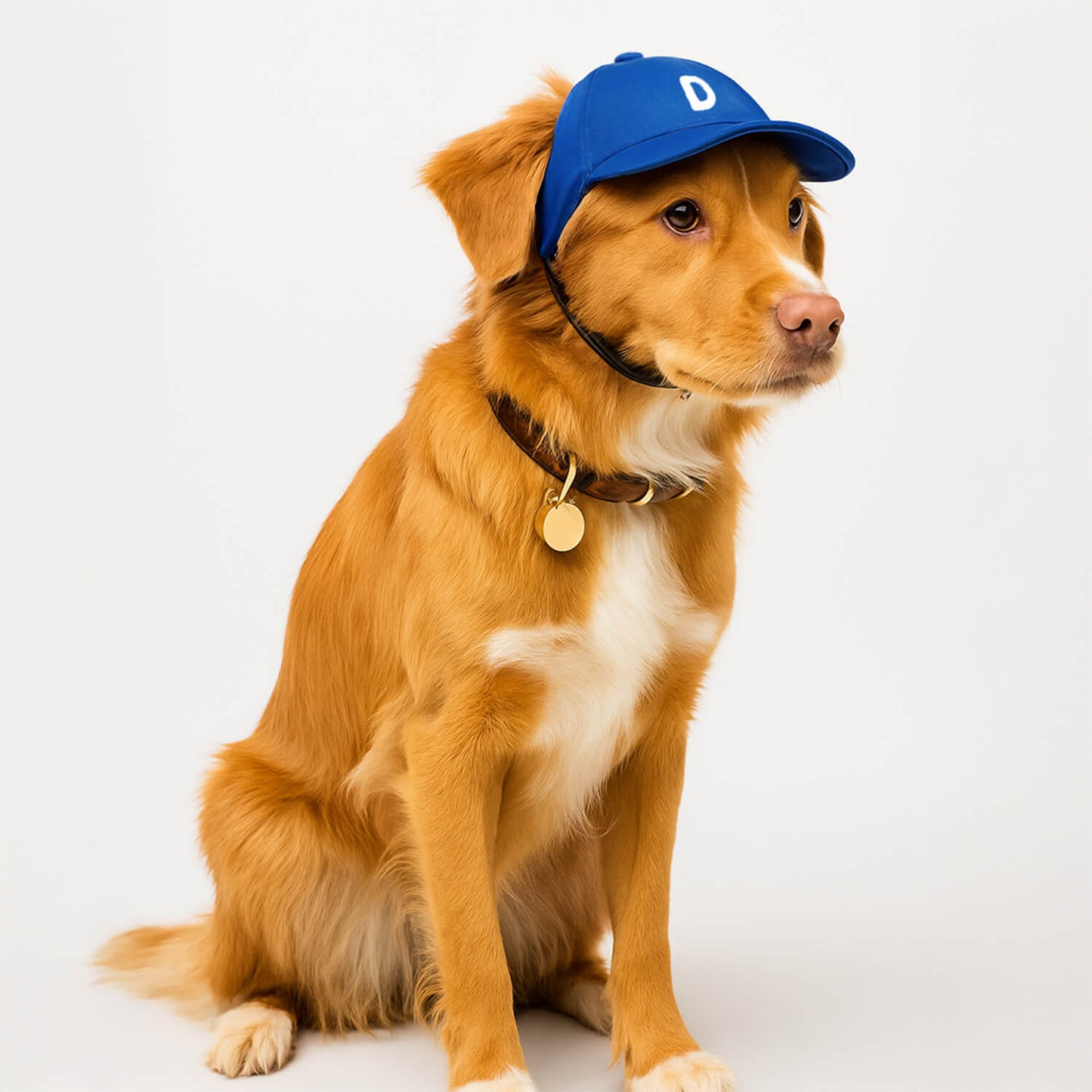 Monogram Hat – Royal Blue