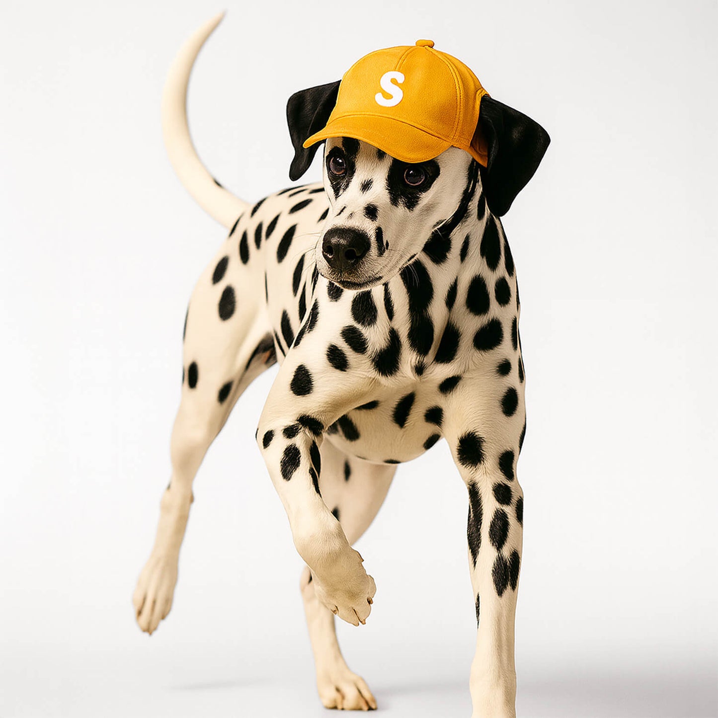 Monogram Hat – Classic Yellow