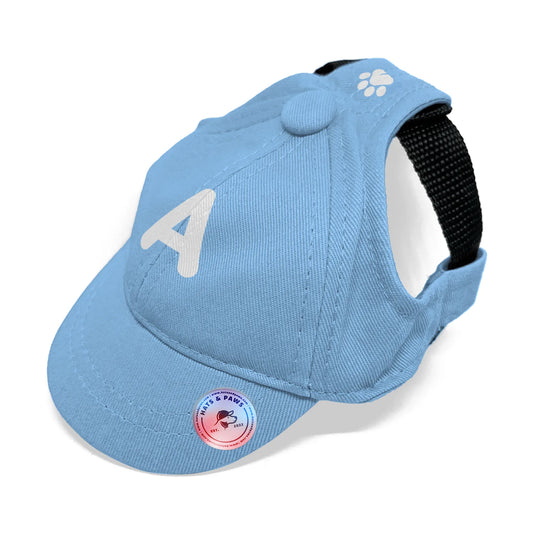 Monogram Hat – Light Blue