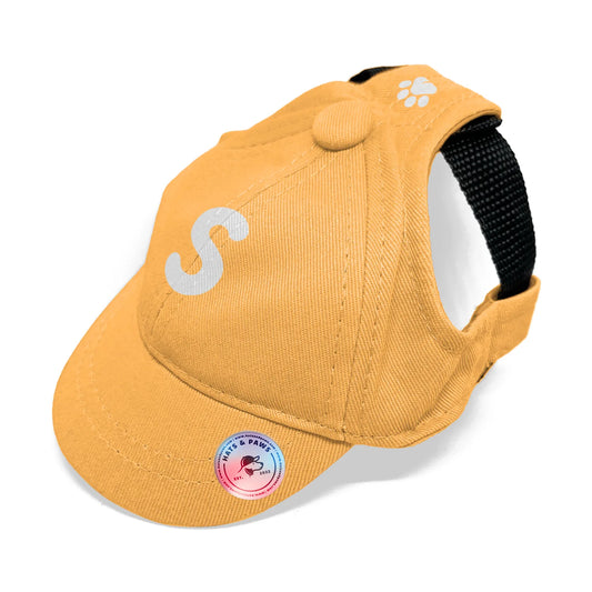 Monogram Hat – Classic Yellow